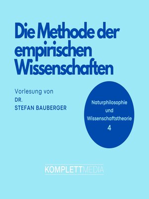cover image of Naturphilosophie und Wissenschaftstheorie